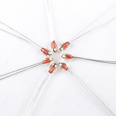 Type en verre interchangeabilité de haut de Ntc de revêtement d'ohm de la thermistance 3780k