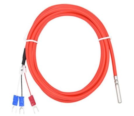 आईपी68 औद्योगिक आरटीडी तापमान सेंसर 3 वायर पीटी 100 निविड़ अंधकार