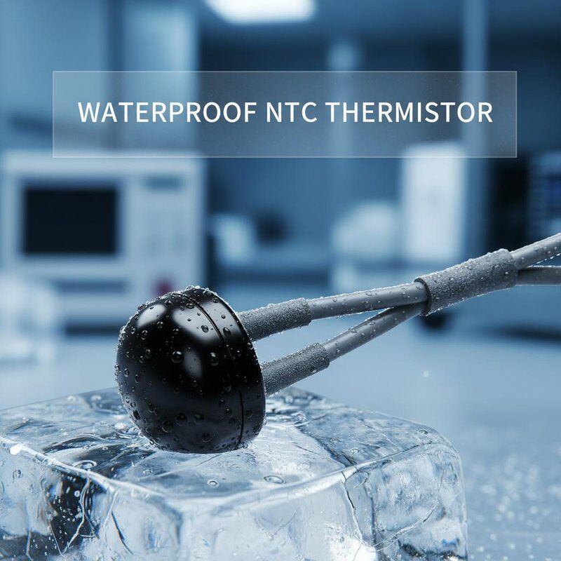 Coefficient de température négative étanche à l'eau avec matériau de tête en résine époxy fournissant une surveillance de la température